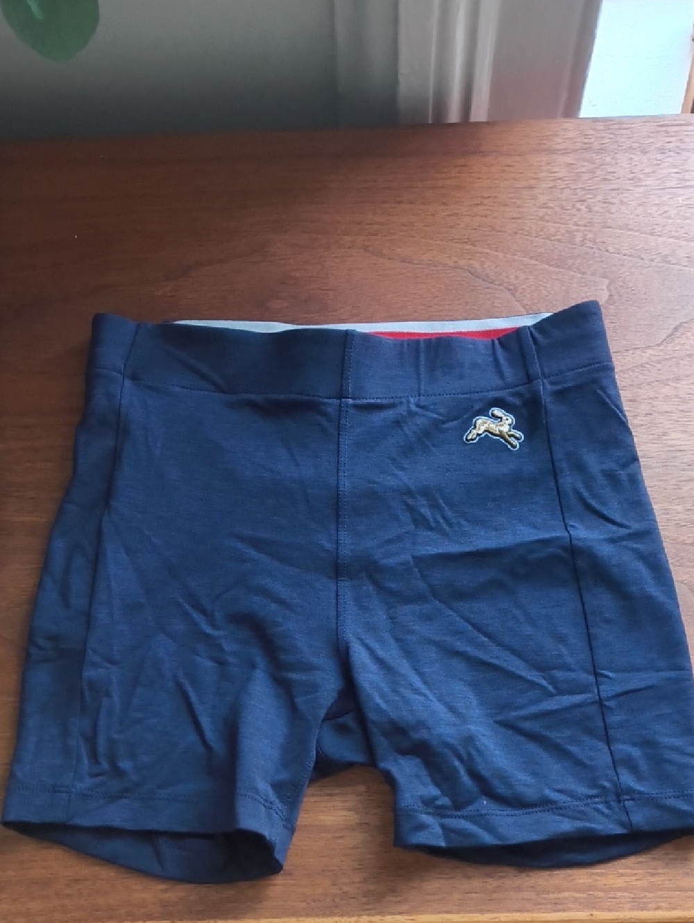 Tracksmith New Never Worn Women's Navy Blue Heathered Session Tight Shorts